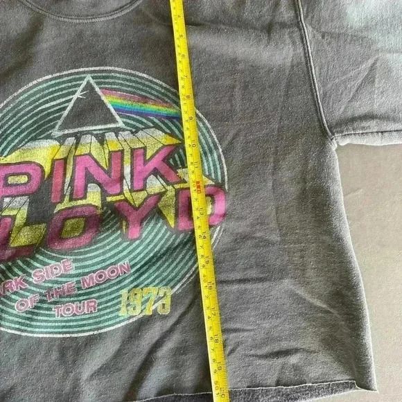 Women's Pink Floyd cropped sweatshirt‎ size small - Picture 7 of 8